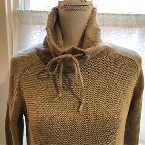 Treasure & Bond Adjustable Cowl Neck Sweater Dress